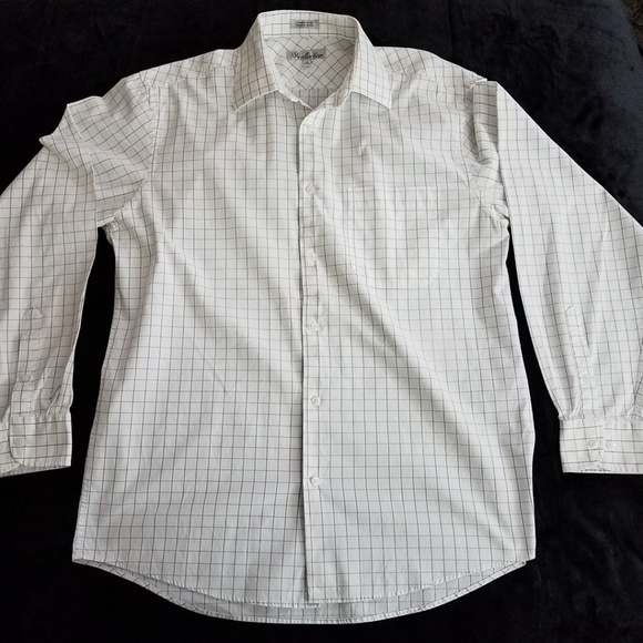 Men's XMI Check Dress Shirt (16-34/35) - Picture 3 of 6
